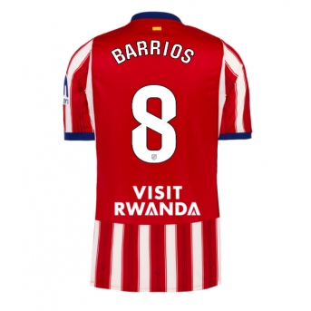 Atletico Madrid Pablo Barrios #8 Maglia Gara Casa Repliche 2026-27 Maniche Corte